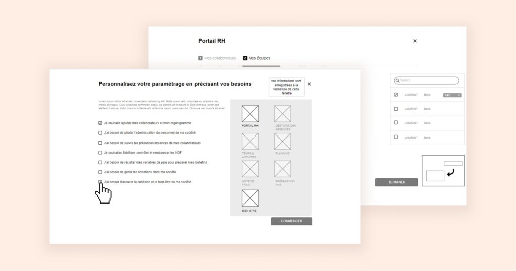 EURECIA WIREFRAME 